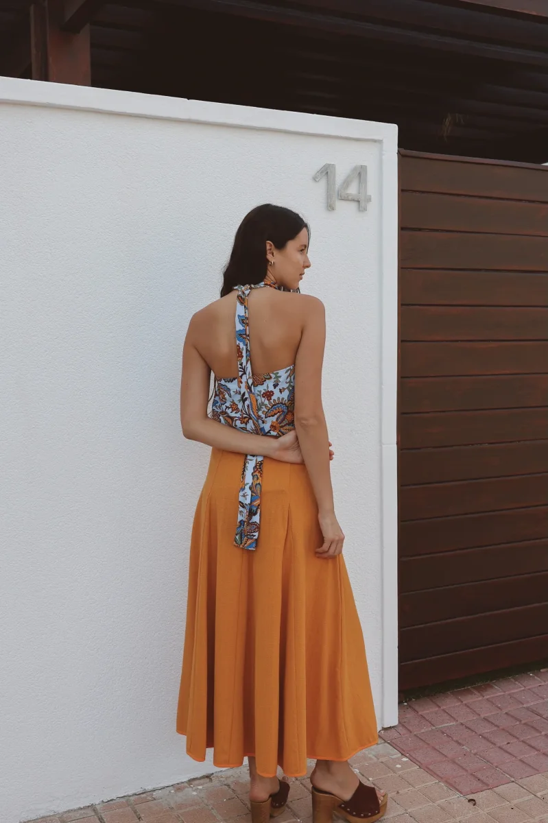 Falda Ora D`Oro Naranja - Imagen 9
