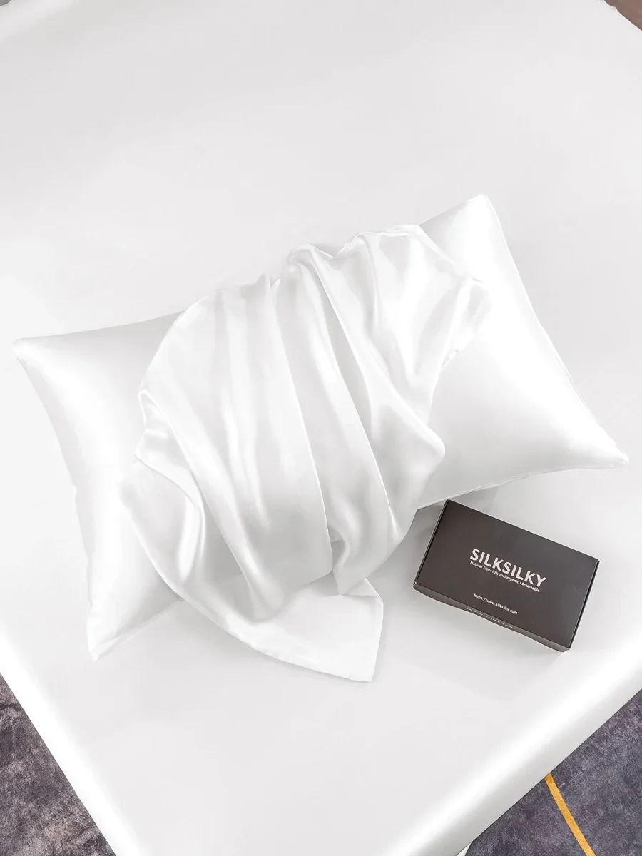 2 Piezas 19Momme Funda De Almohada De Seda - Cierre Sobre - Imagen 7