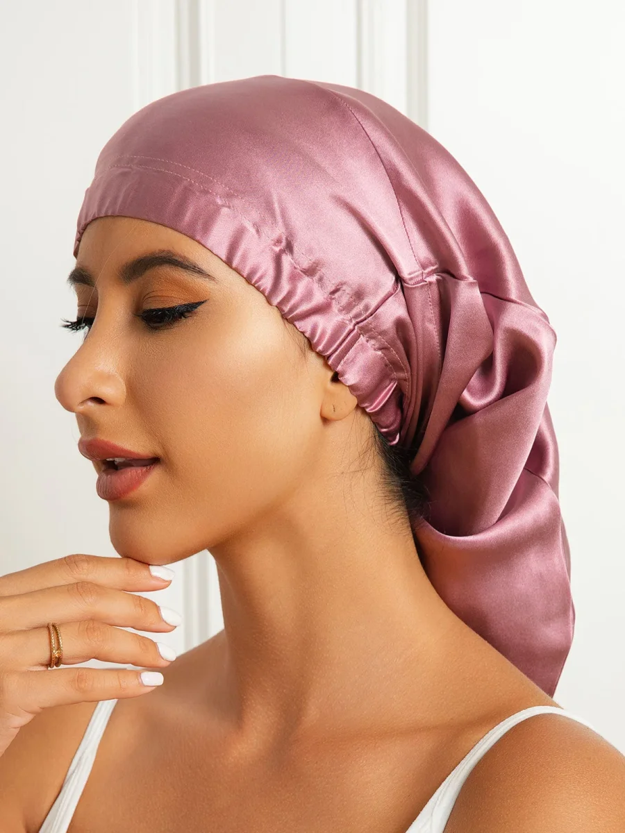 Gorro Elástico De Pura Seda - Imagen 3