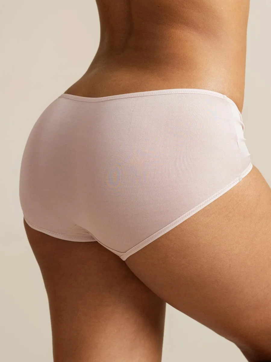 Comodidad En Seda Pura Braguita Hipster Boyshort - Imagen 3