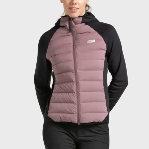 ANORACK +8000 GRUA MUJER ROSA SOMBRA