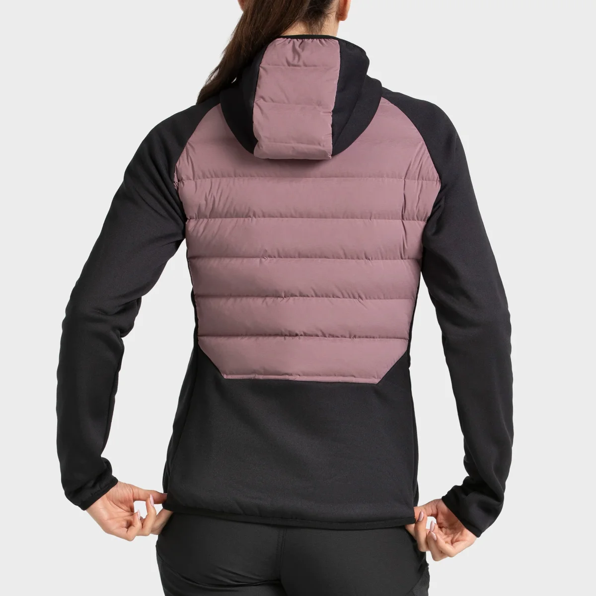 ANORACK +8000 GRUA MUJER ROSA SOMBRA - Imagen 4