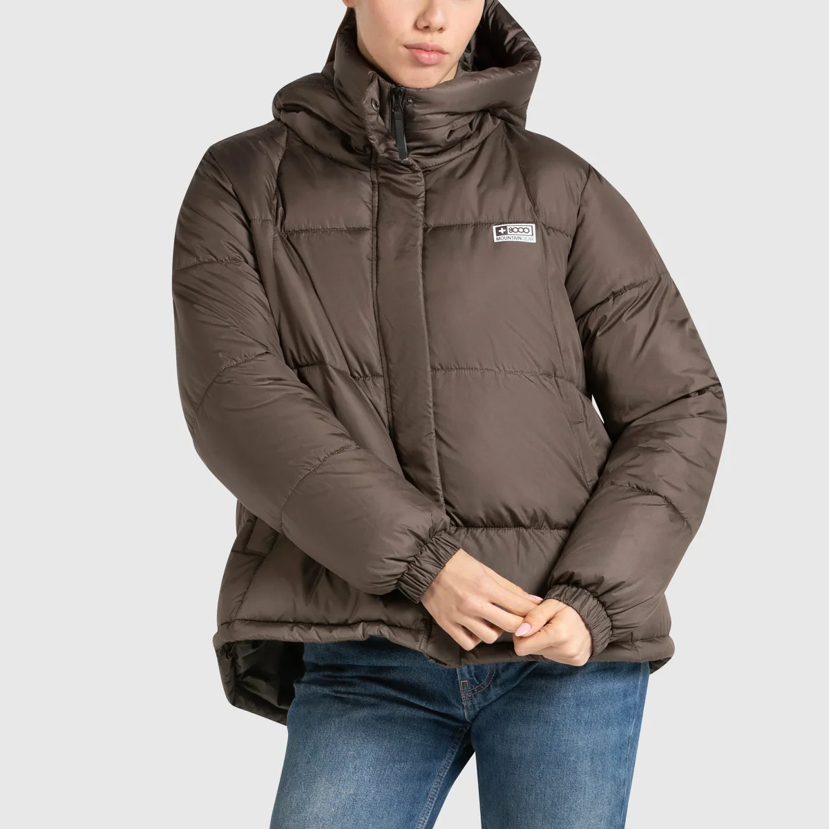 ANORAK +8000 MUJER GUNILDA TABACO - Imagen 6
