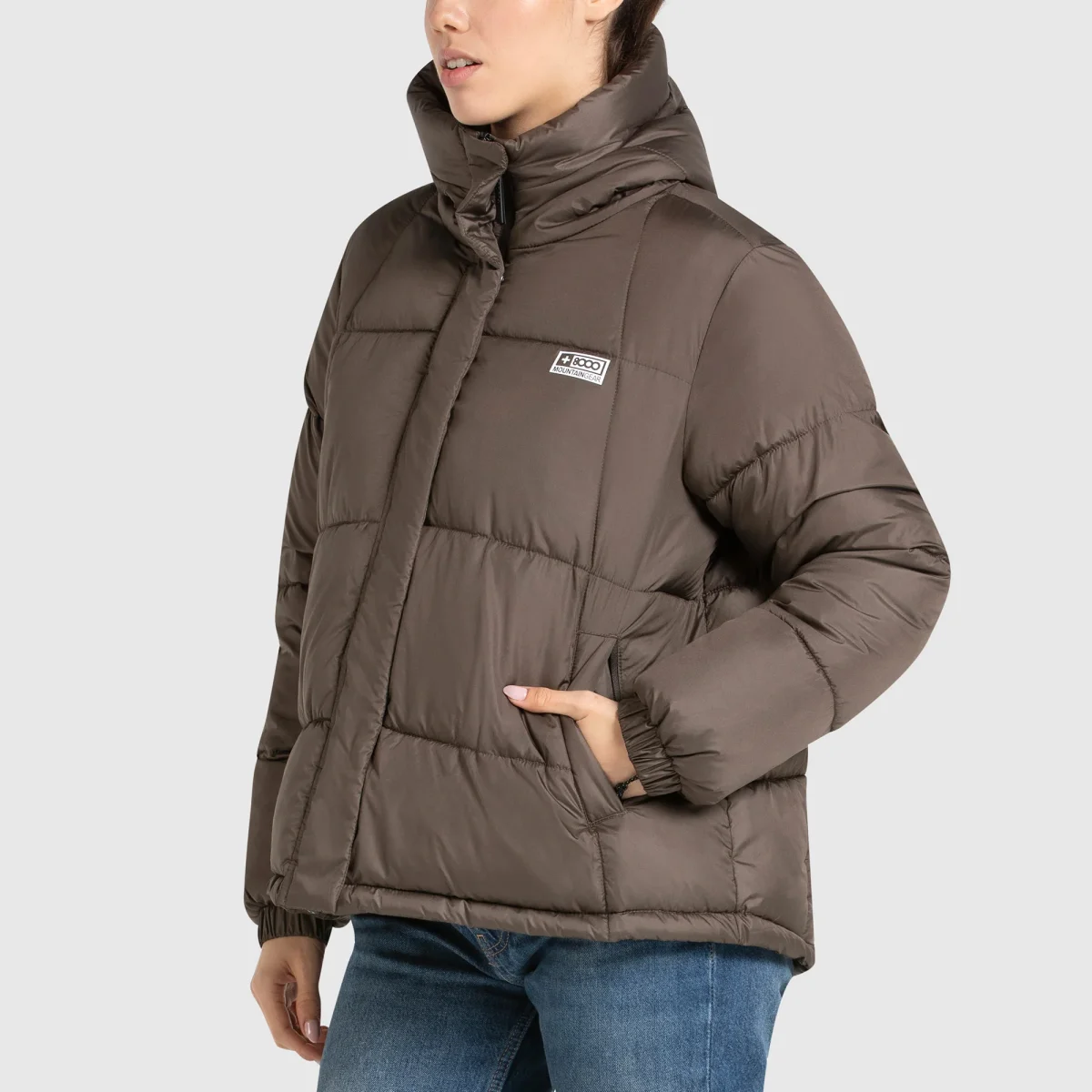 ANORAK +8000 MUJER GUNILDA TABACO - Imagen 3