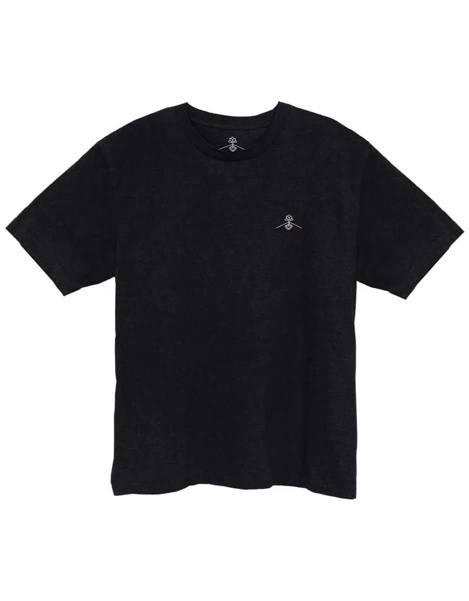 Camiseta orgánica - Gris Oscuro Jaspeado - Imagen 3