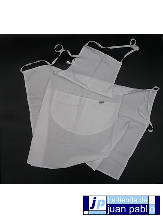ALMOTEX Delantal Blanco - Imagen 3