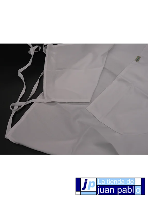 ALMOTEX Delantal Blanco - Imagen 4
