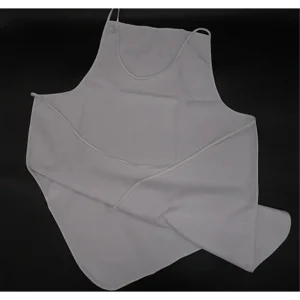 ALMOTEX Delantal Blanco Rizo Impermeable
