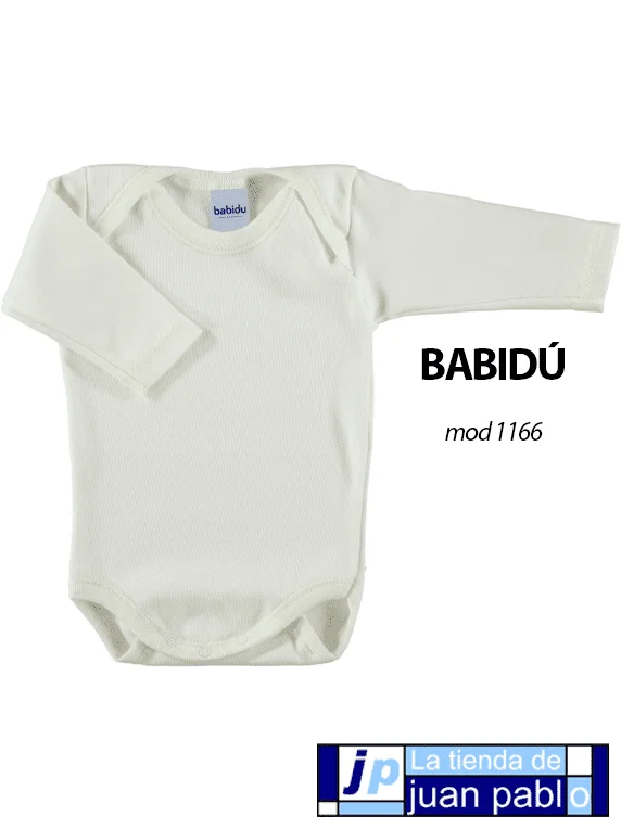 BABIDU 1166 Body Cuello Americano Manga Larga Invierno - Imagen 2