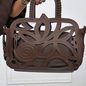 Bolso Troquelado Hojas