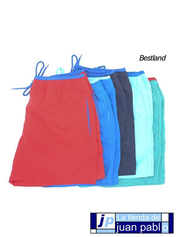 BESTLAND 81110 Bañador Caballero Liso - Imagen 5