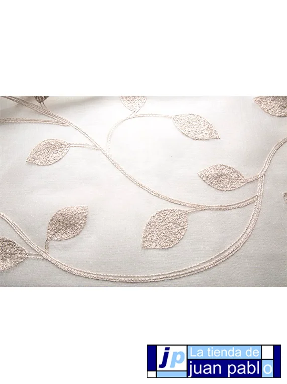 BH 91309 Cortina Visillo Bordado 145x260cm - Imagen 5