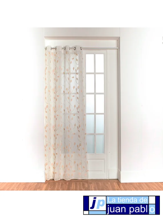 BH 91309 Cortina Visillo Bordado 145x260cm