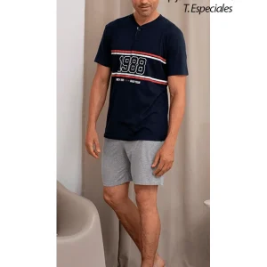 BH Pijama Caballero Verano Tallas Especiales