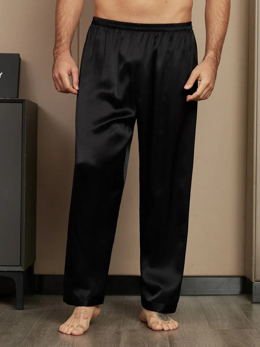 Pura Seta Relax Pigiama Pantaloni - Imagen 4