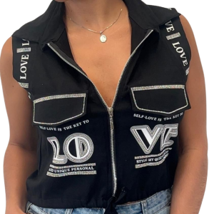 Blusa Tipo Chaleco