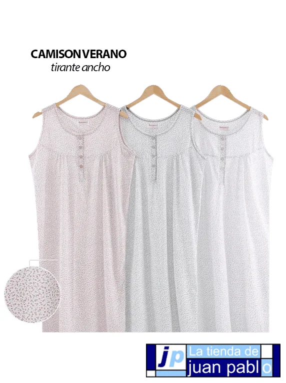 Camisón para Señora de Tirantes - Imagen 4