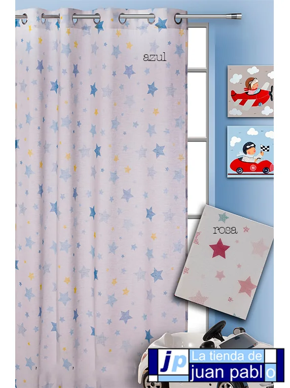 CASA DORADA 7377 Cortina Infantil 140×260 - Imagen 2