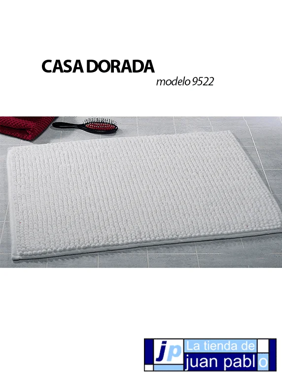 CASA DORADA 9522 Alfombra de Baño Antideslizante 40x60cm - Imagen 2