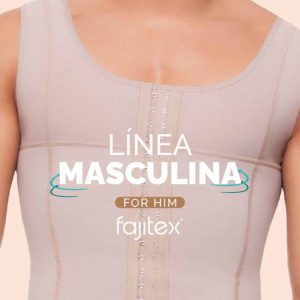 Faja para Hombre Tipo Chaleco de Alta Compresión con Espalda Completa Ref. 26950 | Fajitex Colombia