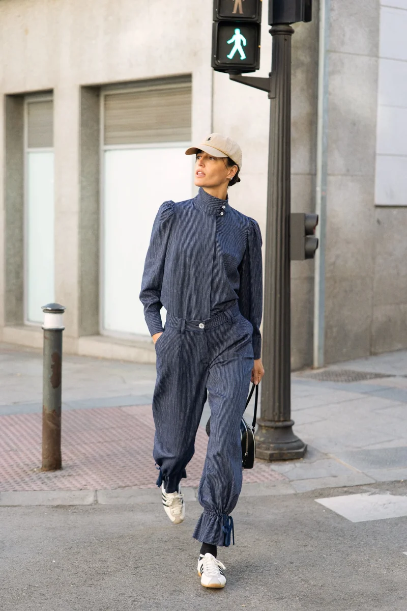 Blusa Rigot Azul Marino - Imagen 4