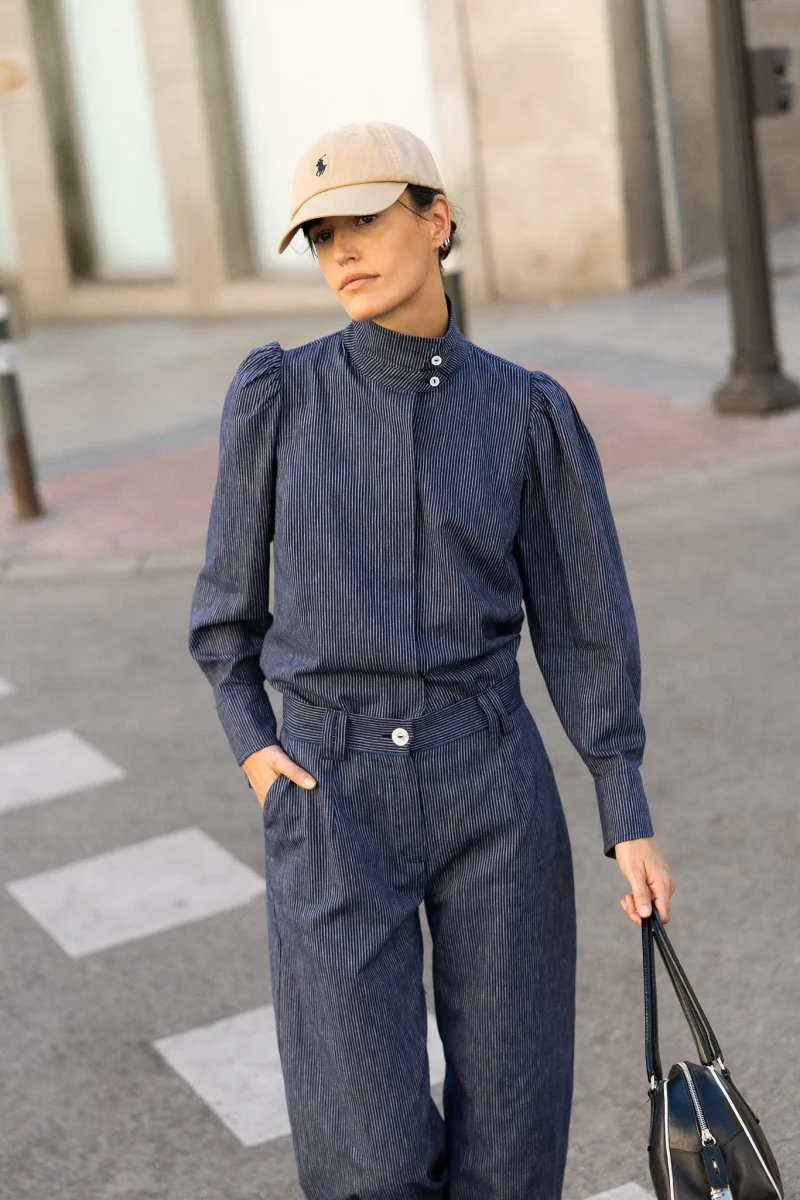 Pantalón Rigot Azul Marino - Imagen 4