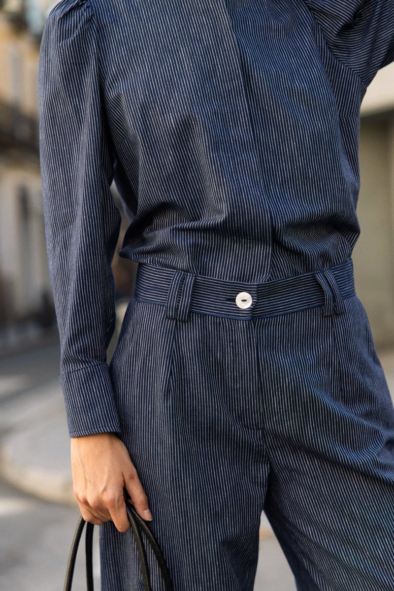 Pantalón Rigot Azul Marino - Imagen 5