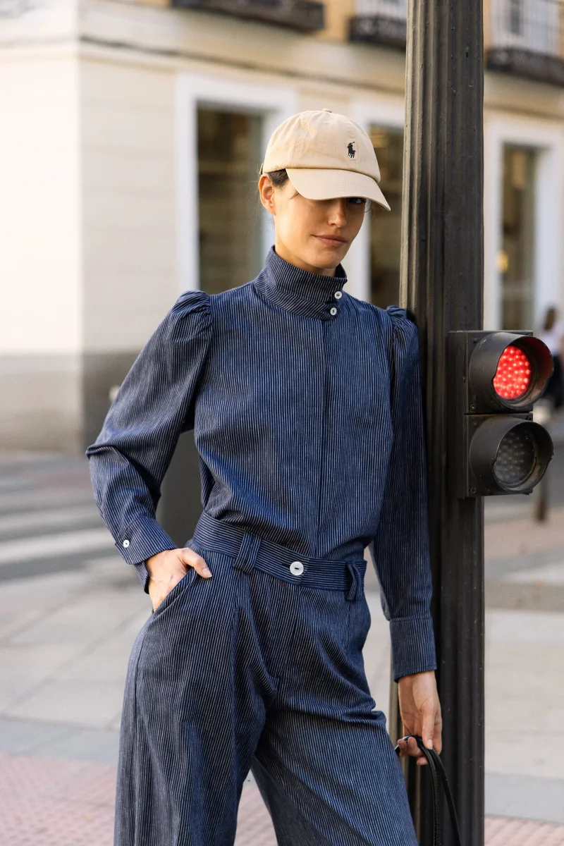 Blusa Rigot Azul Marino
