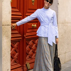 Falda Louise Midi Cuadros