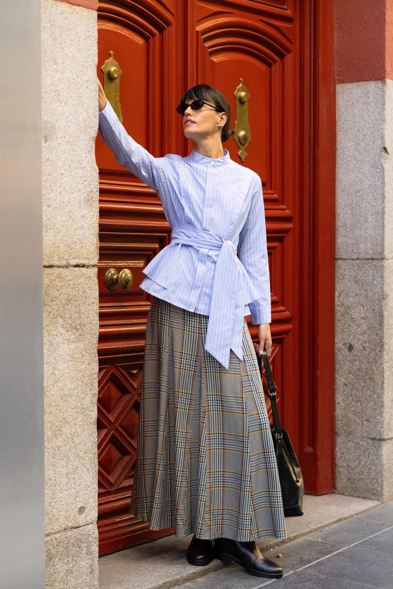Camisa Inés Azul - Imagen 3
