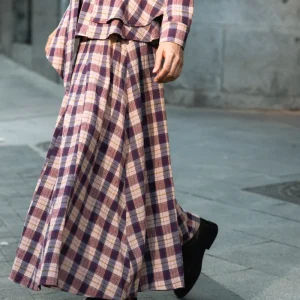Falda Chloé Cuadros