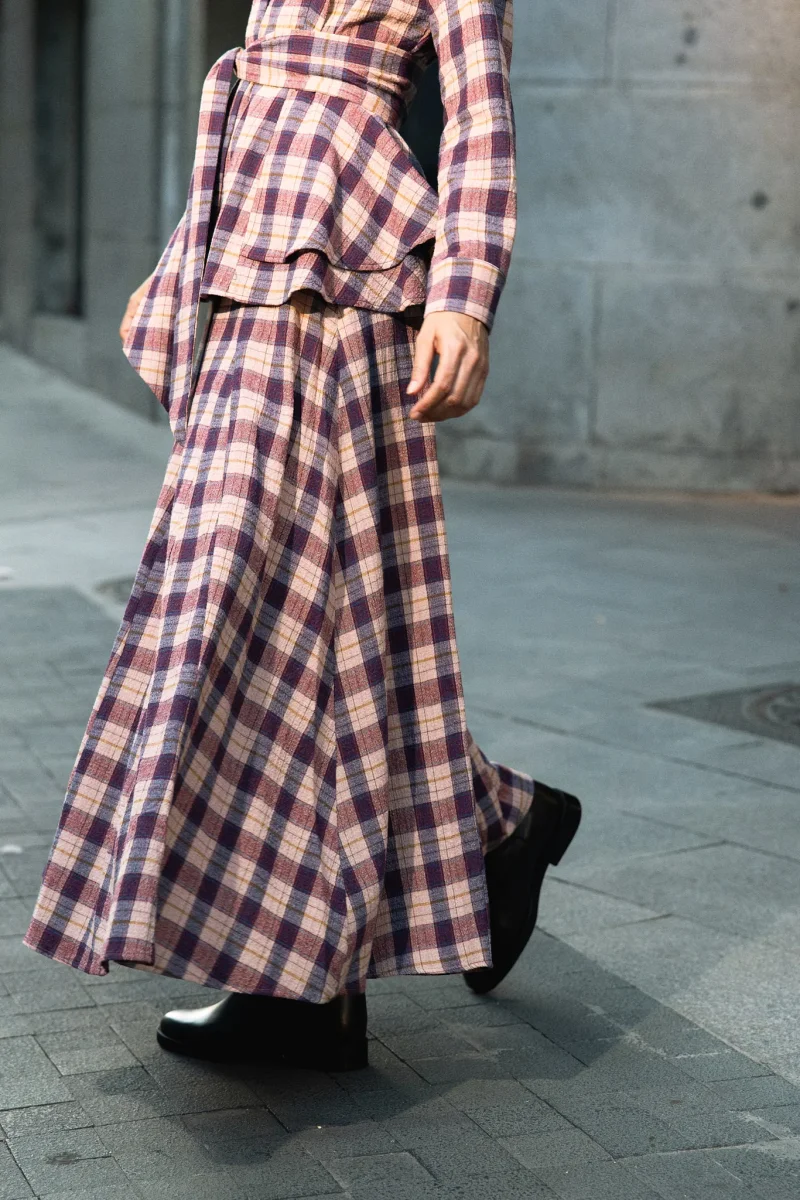 Falda Chloé Cuadros - Imagen 2