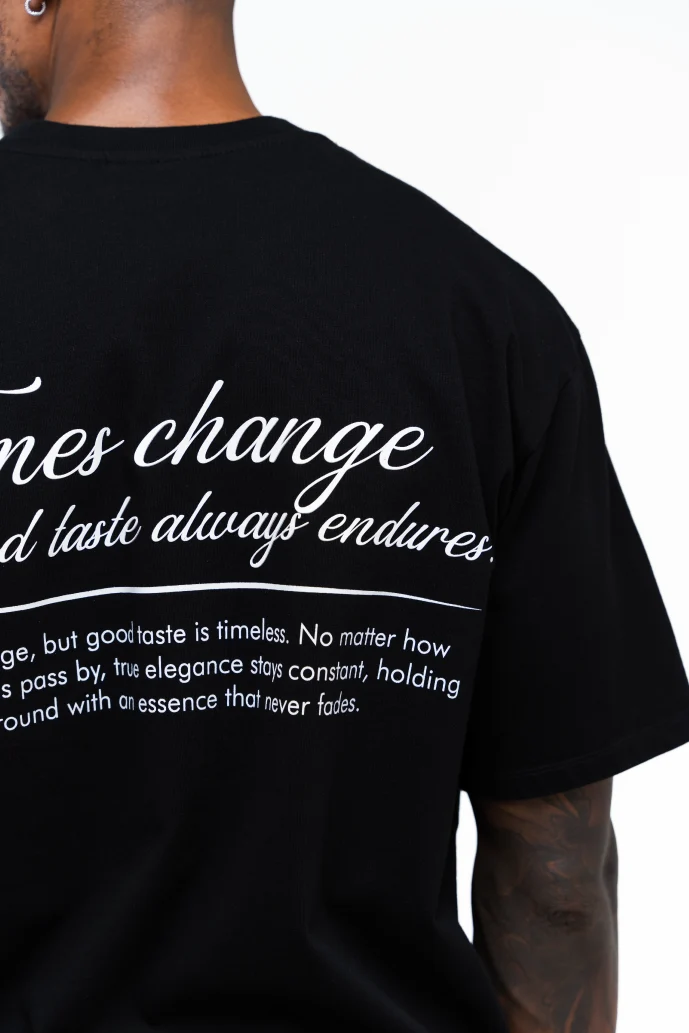 Camiseta Oversize Negra - Imagen 5