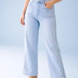 Jeans bordados