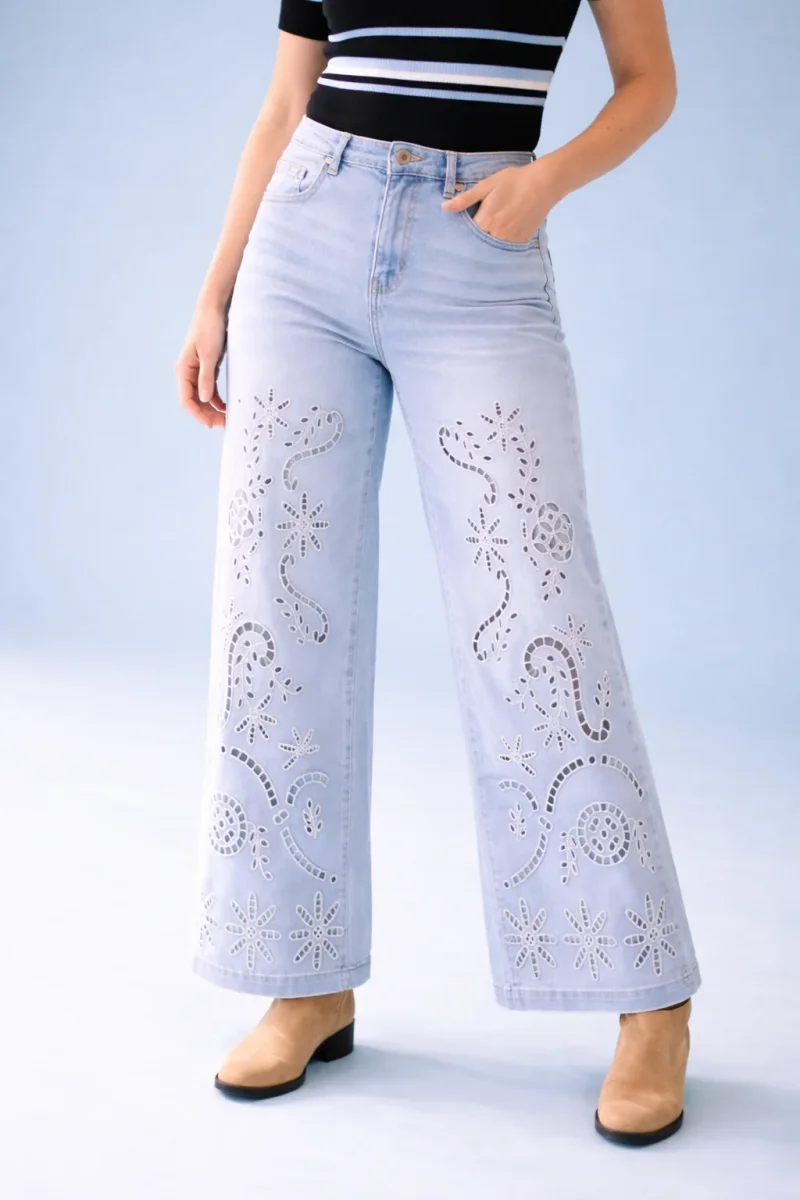 Jeans bordados