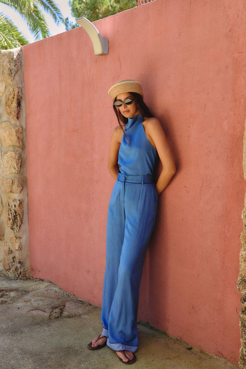 Pantalón Laurel Denim Azul