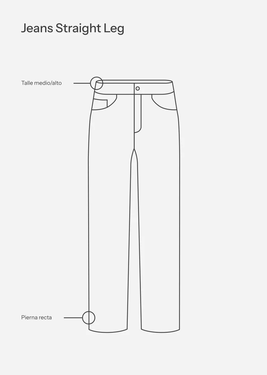 Jeans straight - Imagen 5