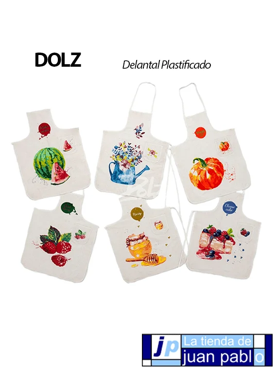 DOLZ Delantal Plastificado 58x75cm - Imagen 2