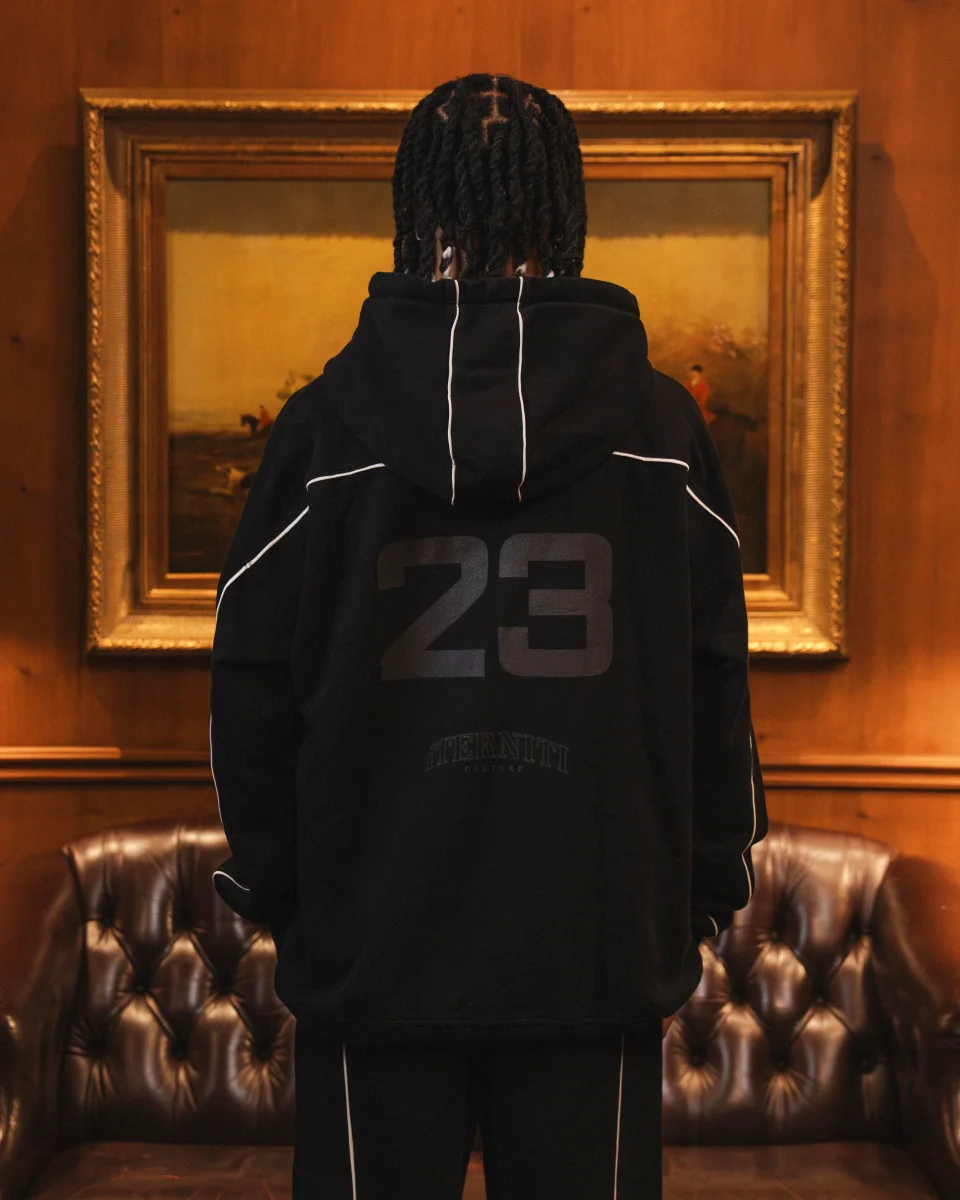 Hoodie Negro Off-Season Hombre - Imagen 6