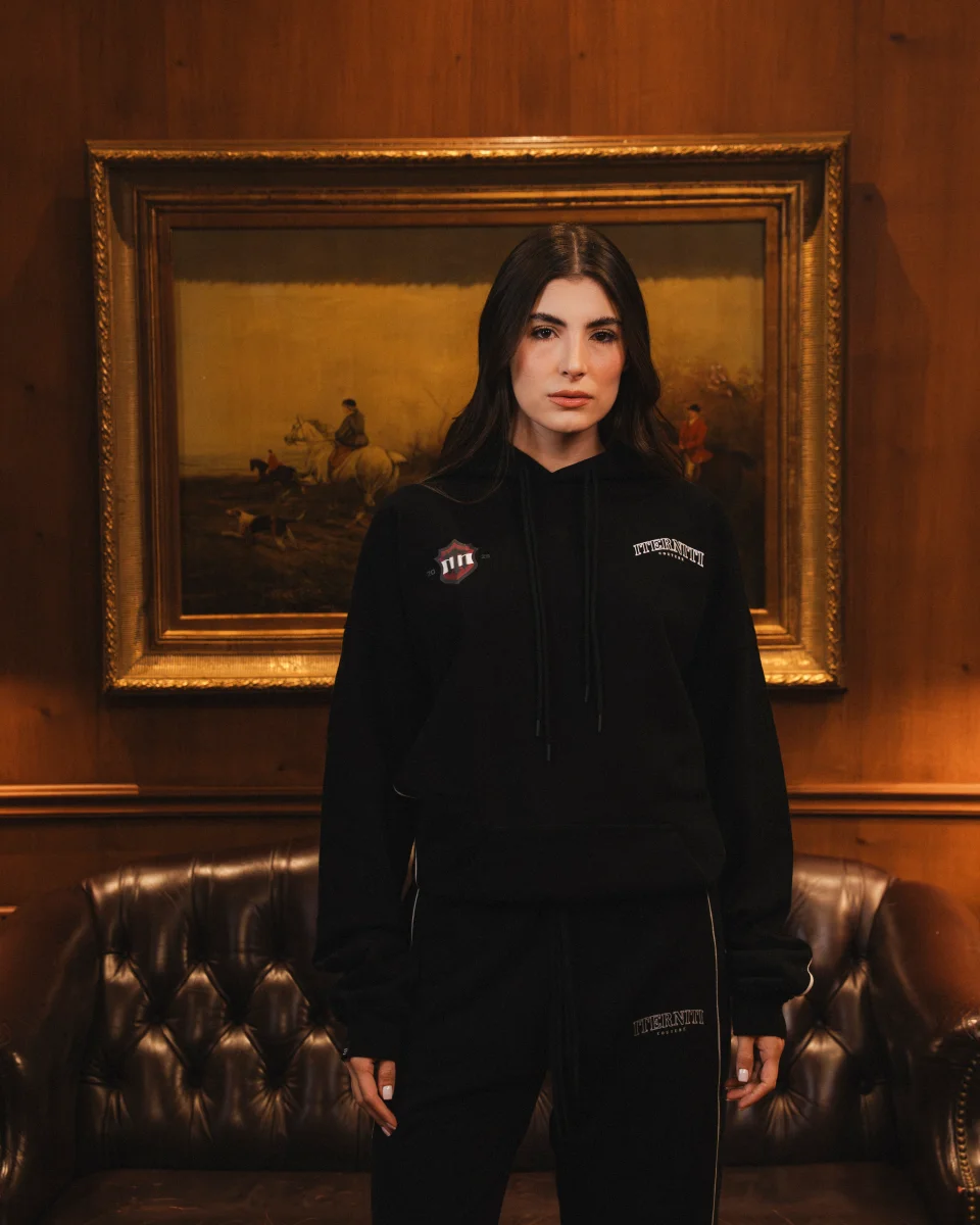 Hoodie Negro Off-Season Mujer - Imagen 4