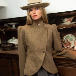 Chaqueta Selmatt Lana Marrón