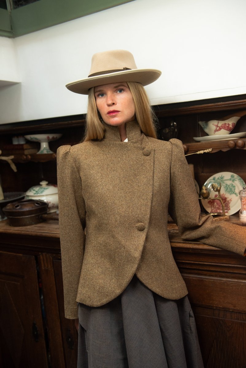 Chaqueta Selmatt Lana Marrón - Imagen 2