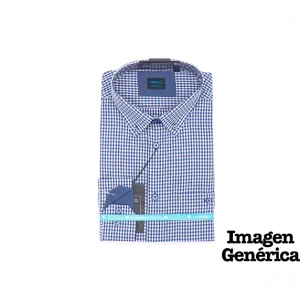 DAVO Camisa Manga Larga Tela