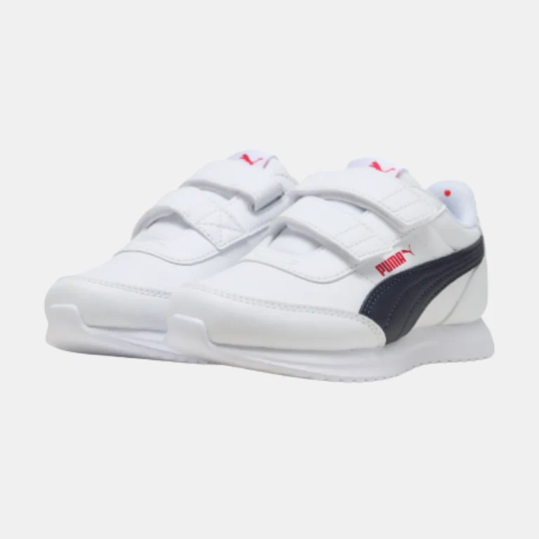 ZAPATILLA PUMA R78 LIGHTWIND SL V PS White-Navy - Imagen 2