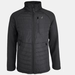 CHAQUETA JOLUVI HOMBRE HIBRIDA STARK NEGRO