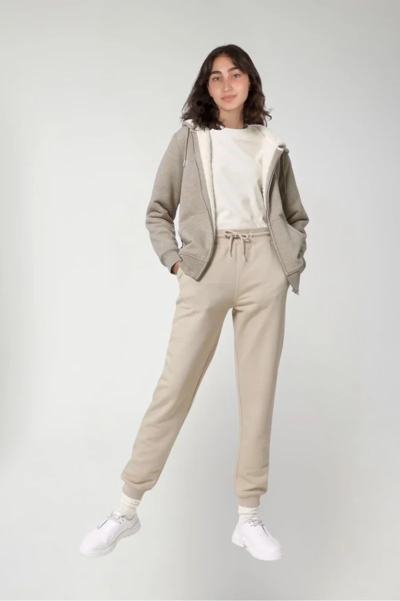 Chaqueta sherpa - Nuez Jaspeado - Imagen 5