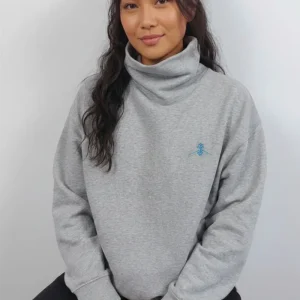 Sudadera orgánica - Gris Jaspeado