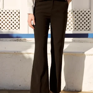 Pantalones sastre wide flare