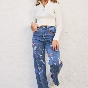 Jeans aplicaciones