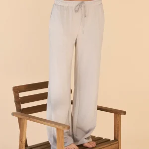 Pantalones palazzo punto